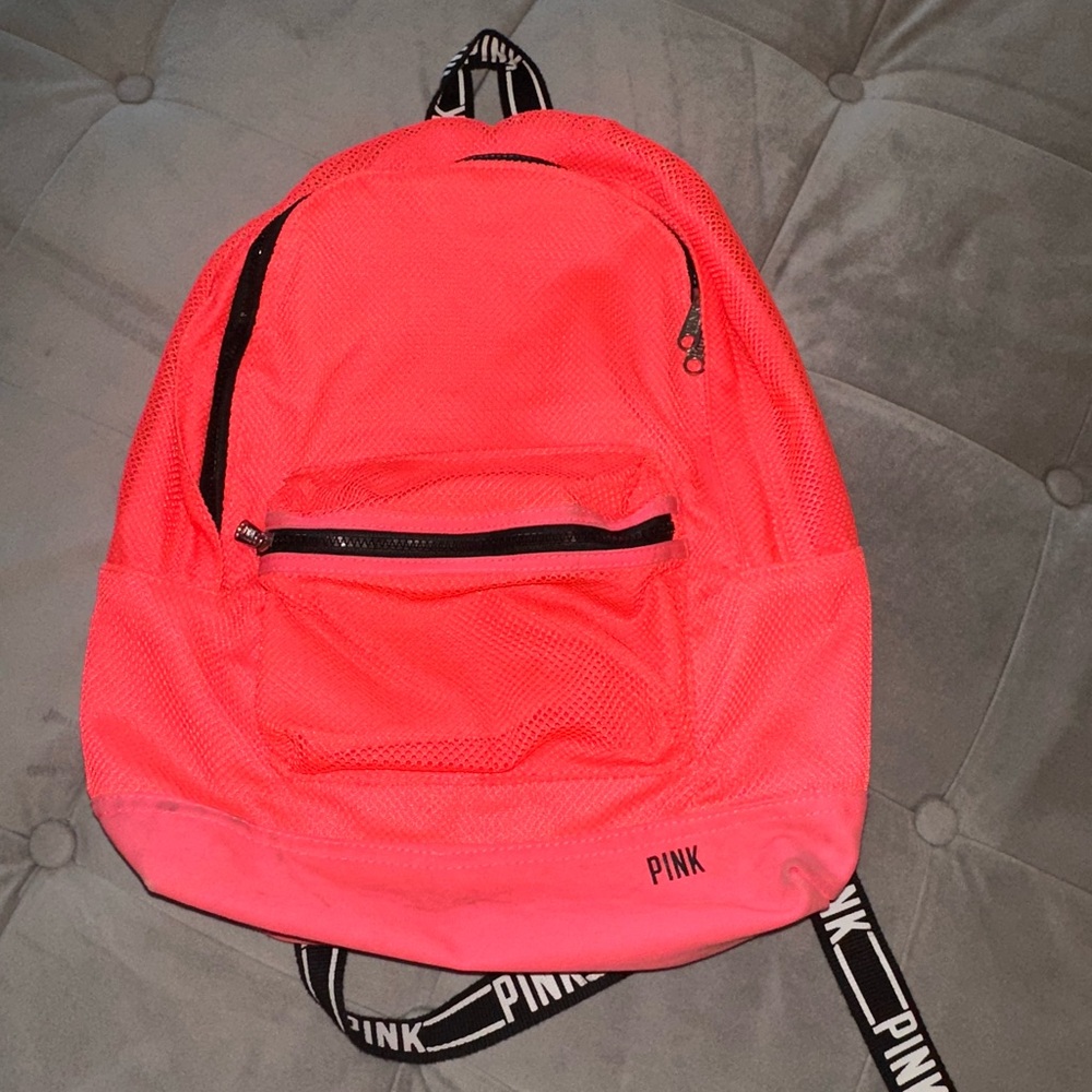 PINK Victoria's Secret Neon Backpack